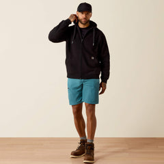 Ariat Rebar Lightweight Label Full Zip Hoodie On Sale