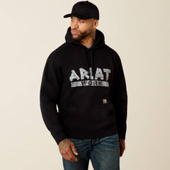 Ariat Rebar Lightweight Duct Logo Hoodie Sale