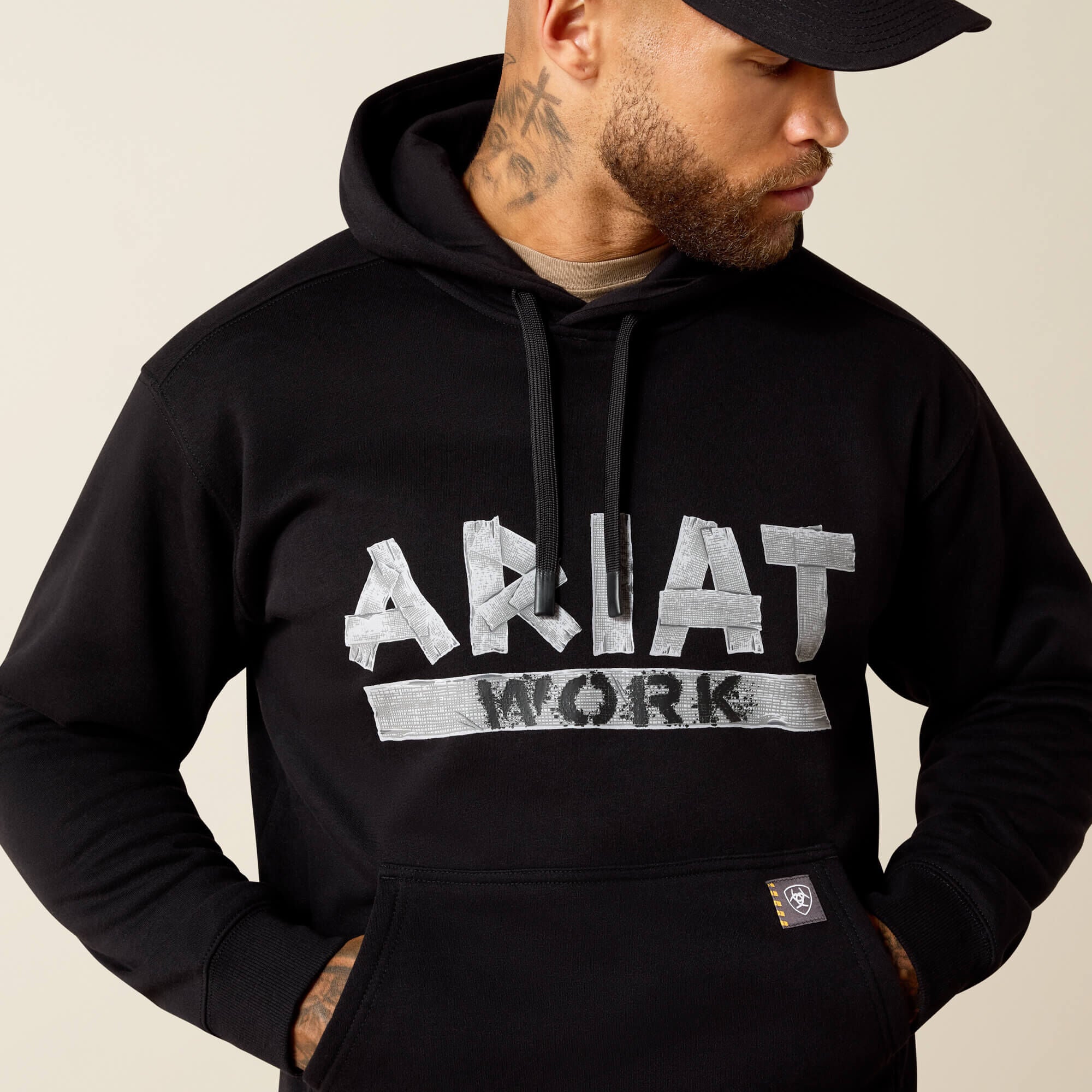 Ariat Rebar Lightweight Duct Logo Hoodie Sale