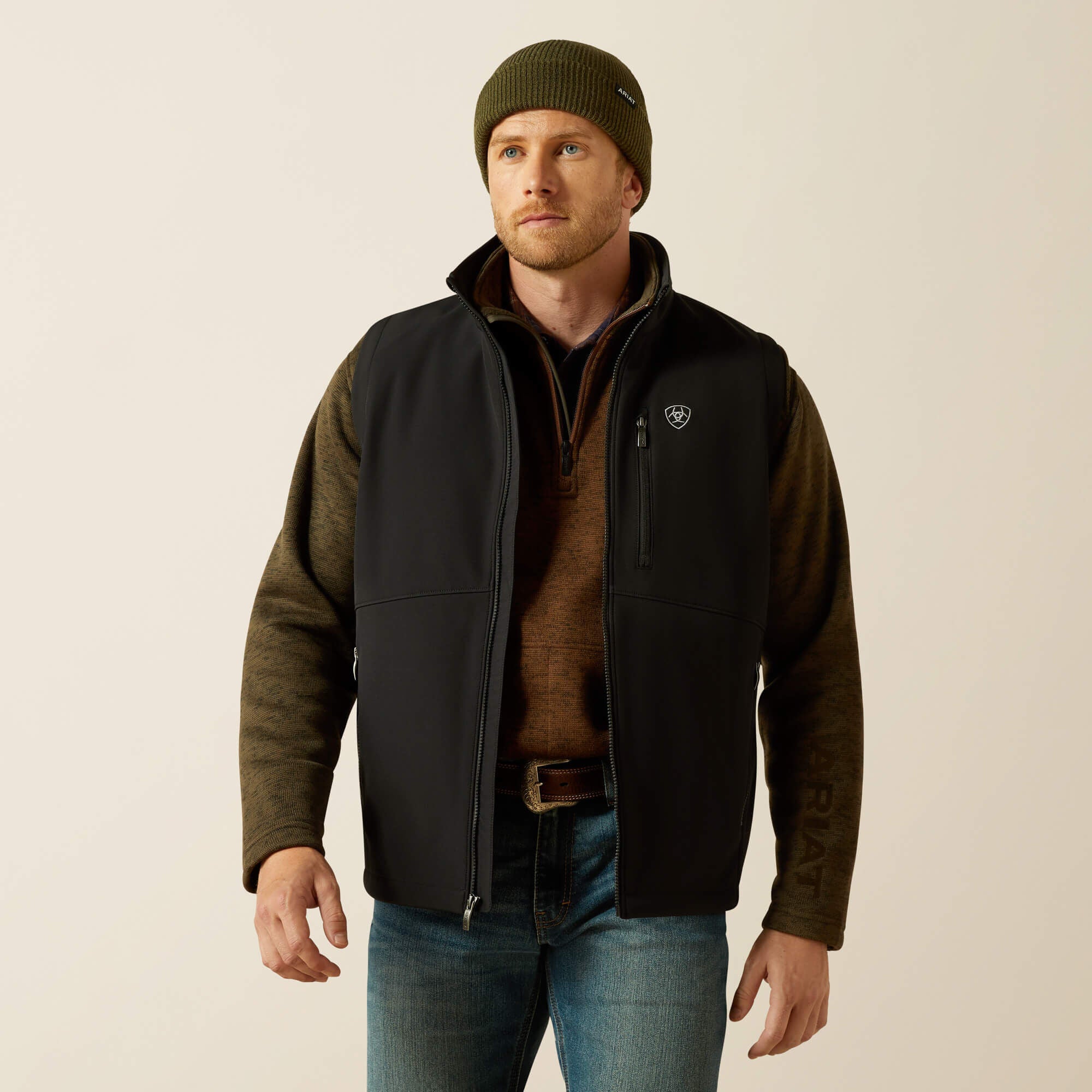 Ariat Logo Softshell Vest For Sale