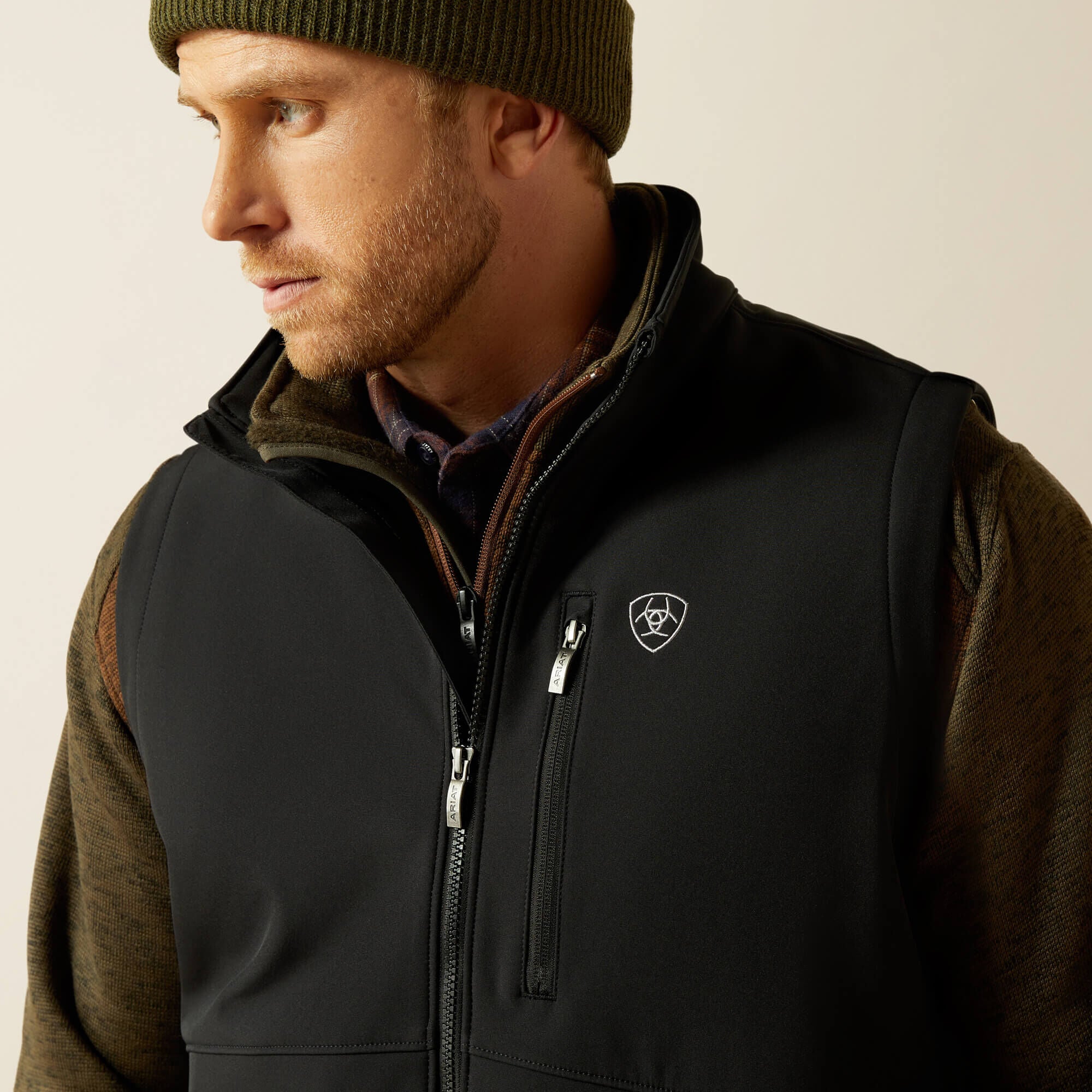 Ariat Logo Softshell Vest For Sale