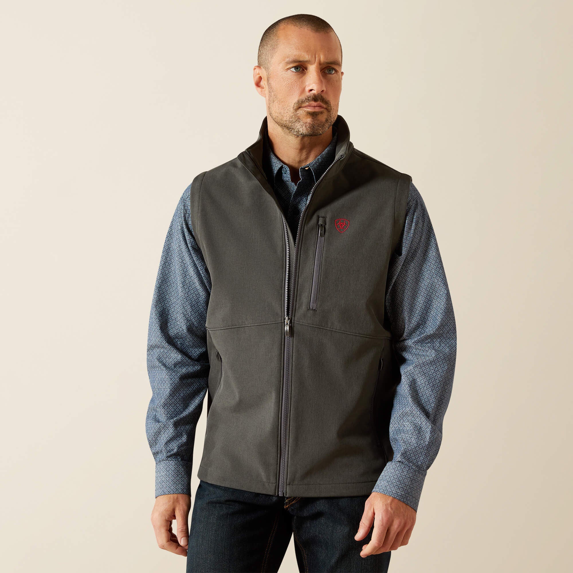 Ariat Logo Softshell Vest Discount