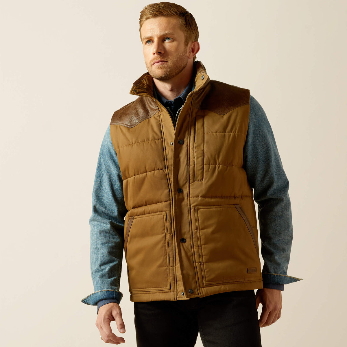 Ariat Western Quilted Vest Outlet