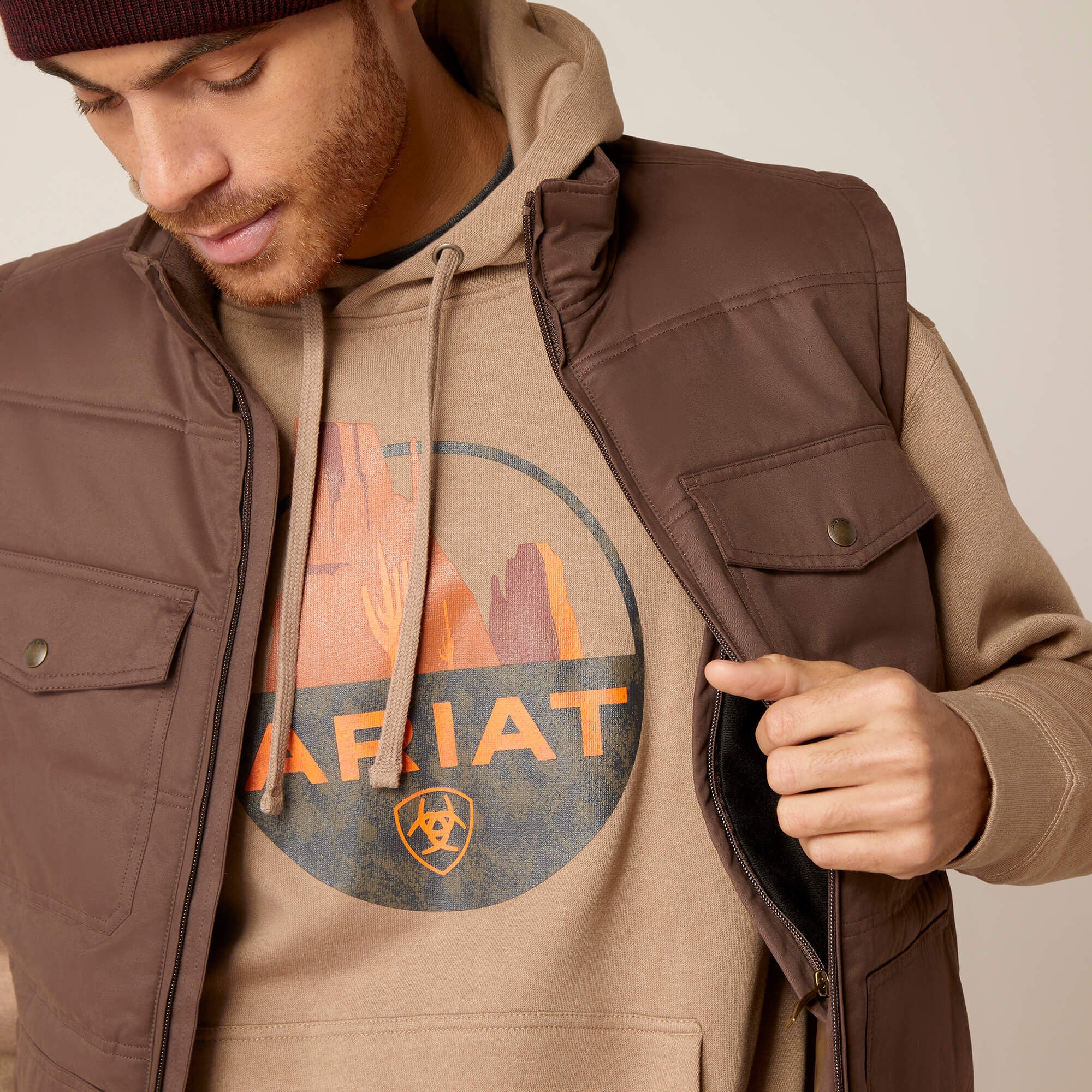 Ariat Grizzly 2.0 Canvas Conceal and Carry Vest Online