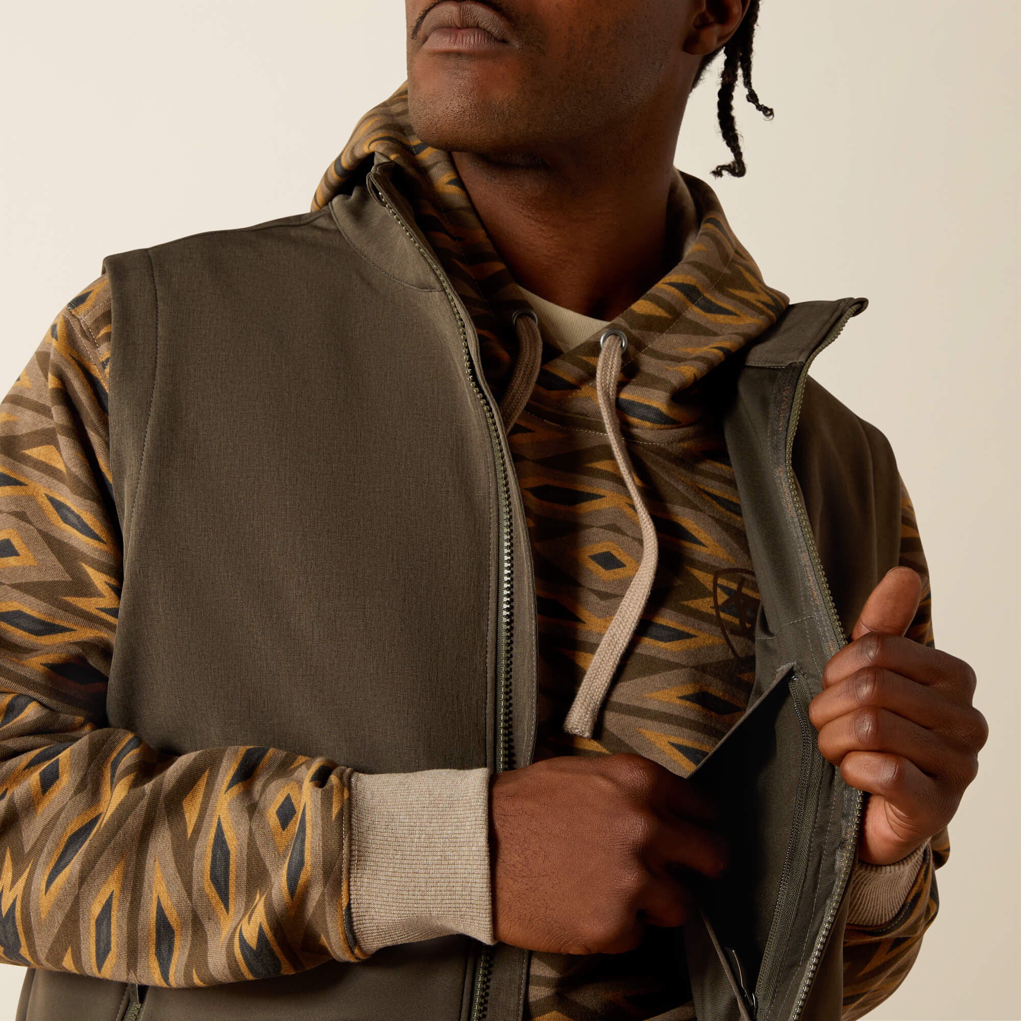 Ariat Logo Softshell Vest For Sale