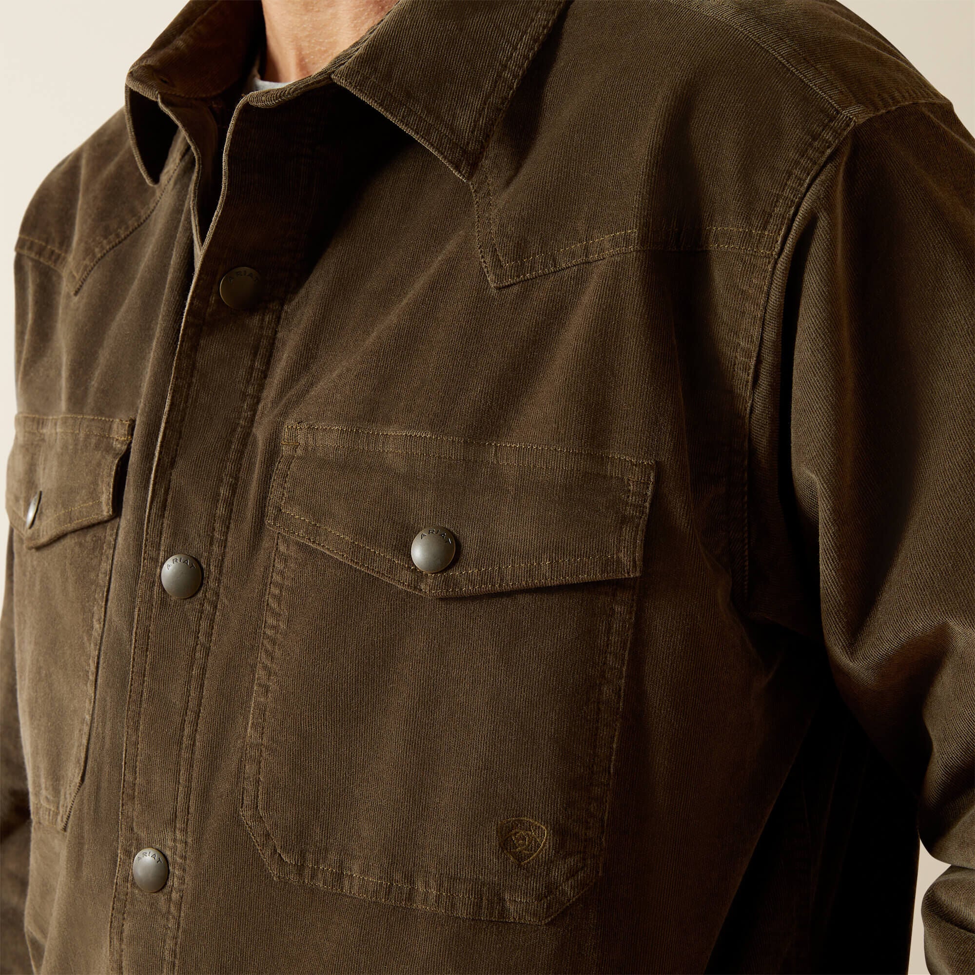 Ariat Retro Corduroy Shirt Jacket Discount