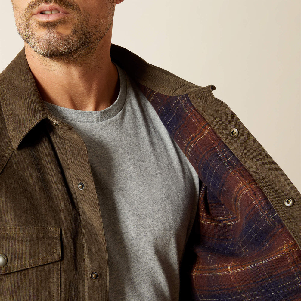 Ariat Retro Corduroy Shirt Jacket Discount
