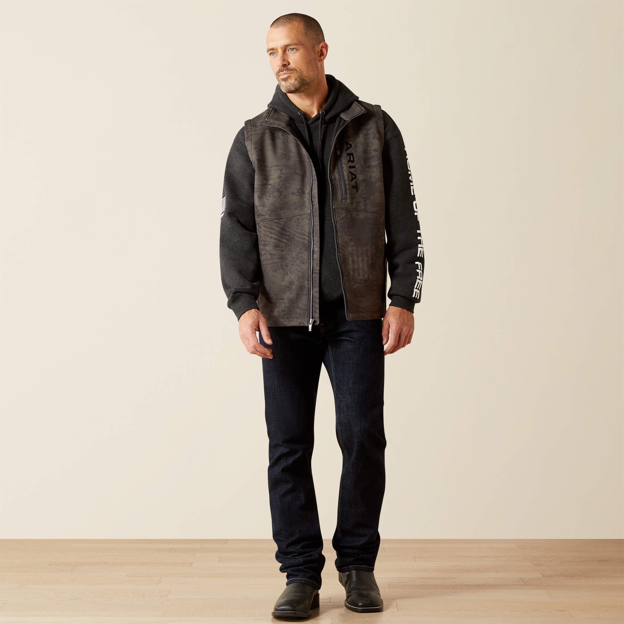 Ariat Patriot Flag Softshell Vest Sale