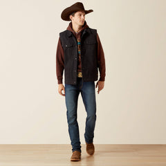 Ariat Canvas Rancher Vest Outlet