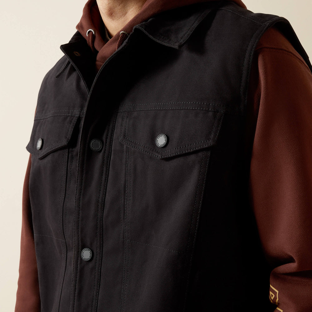 Ariat Canvas Rancher Vest Outlet