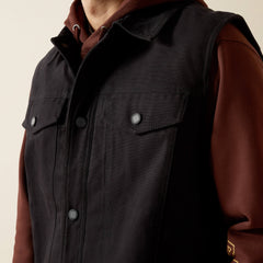 Ariat Canvas Rancher Vest Outlet