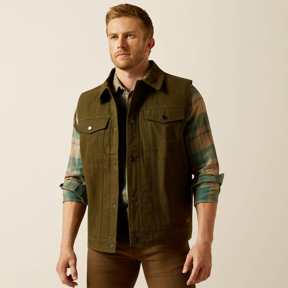 Ariat Canvas Rancher Vest For Sale
