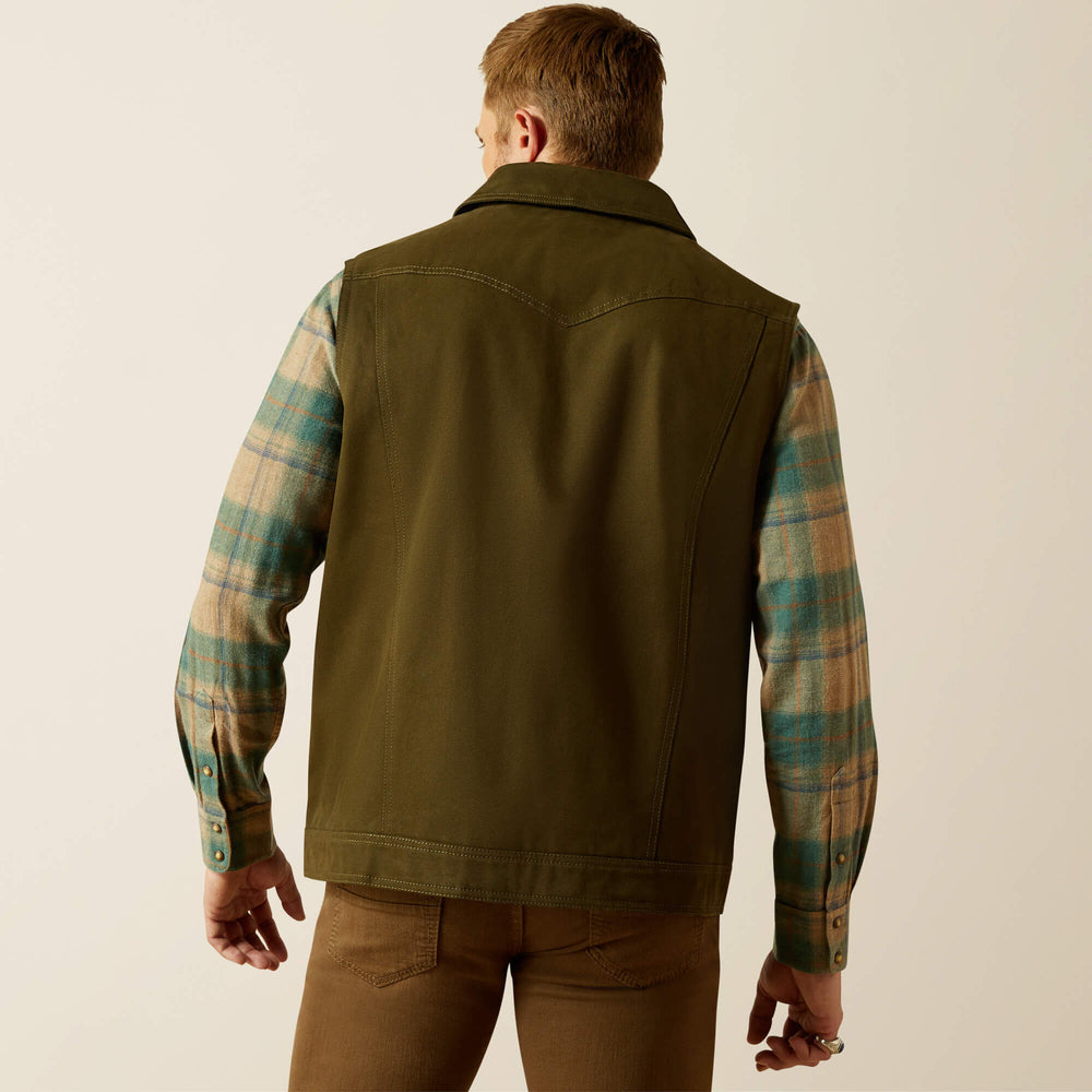 Ariat Canvas Rancher Vest For Sale