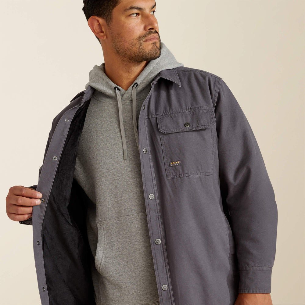 Ariat Rebar Canvas Shirt Jacket Discount
