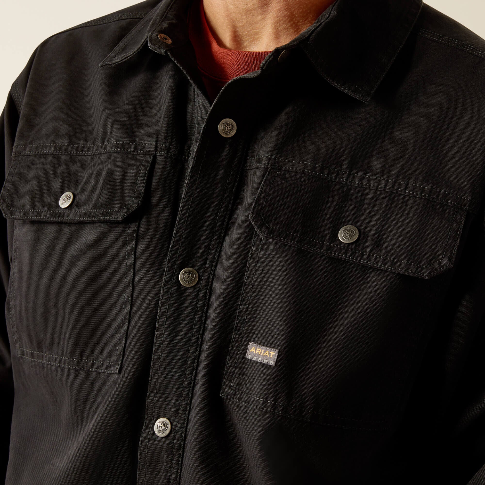 Ariat Rebar Canvas Shirt Jacket On Sale