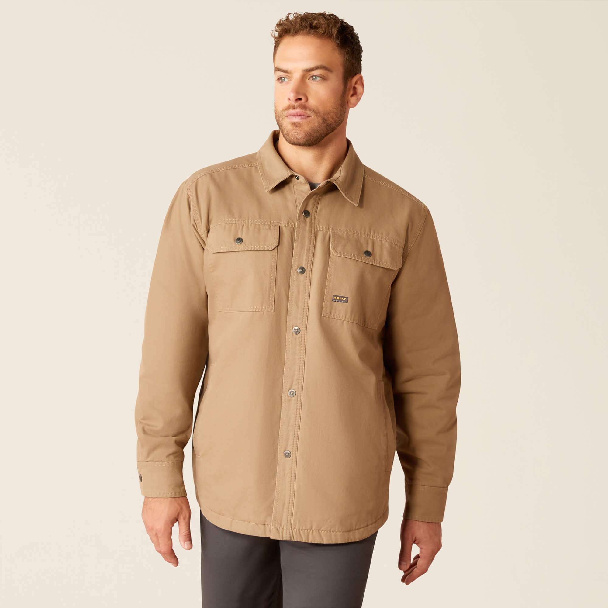 Ariat Rebar Canvas Shirt Jacket Discount