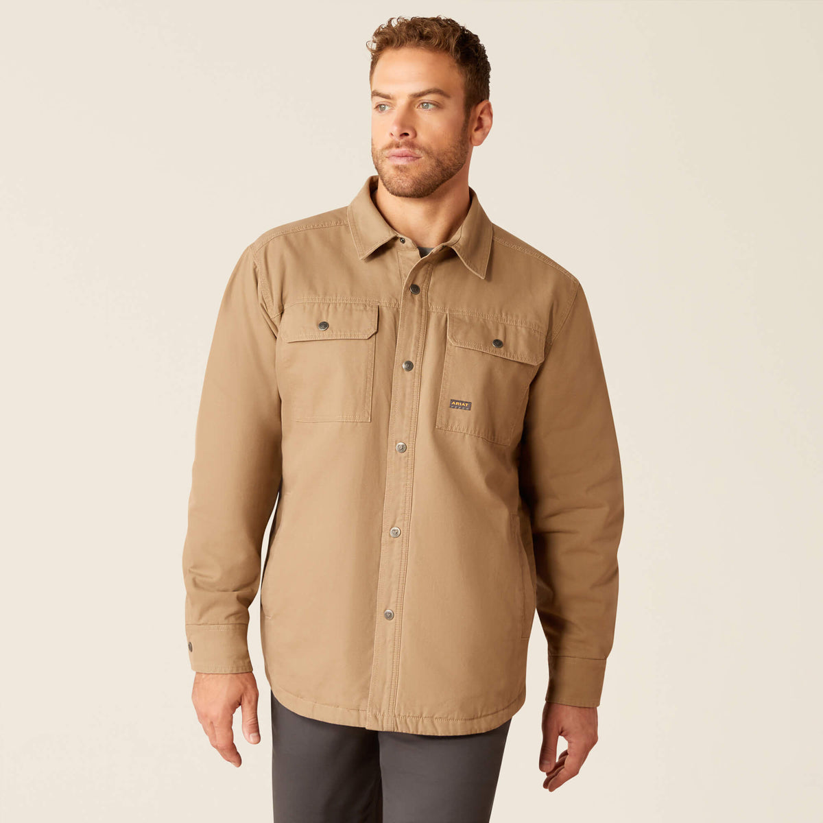 Ariat Rebar Canvas Shirt Jacket Discount
