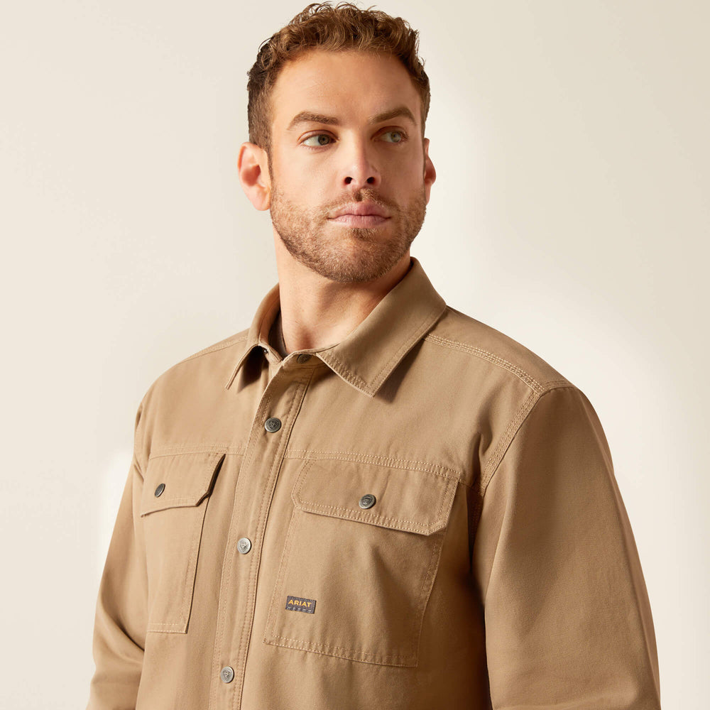 Ariat Rebar Canvas Shirt Jacket Discount