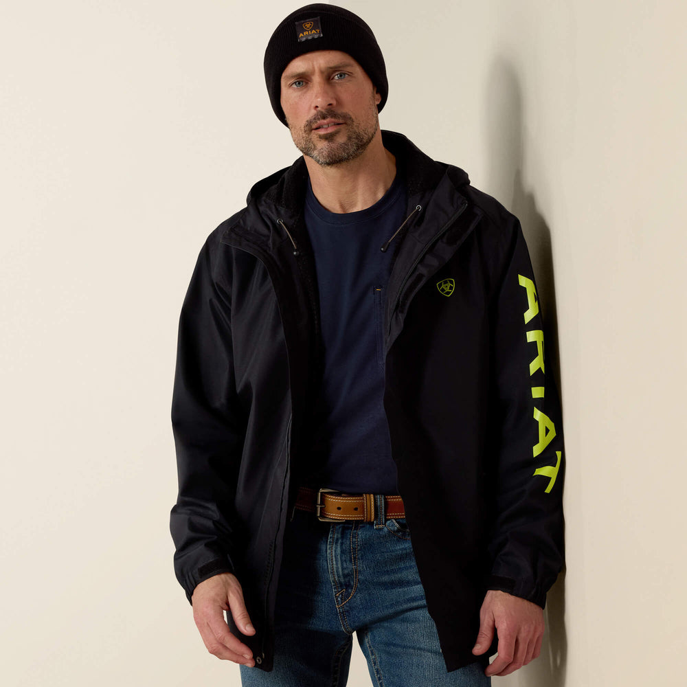 Ariat Rebar Stormshell Logo Waterproof Jacket For Sale