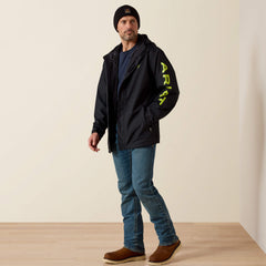 Ariat Rebar Stormshell Logo Waterproof Jacket For Sale