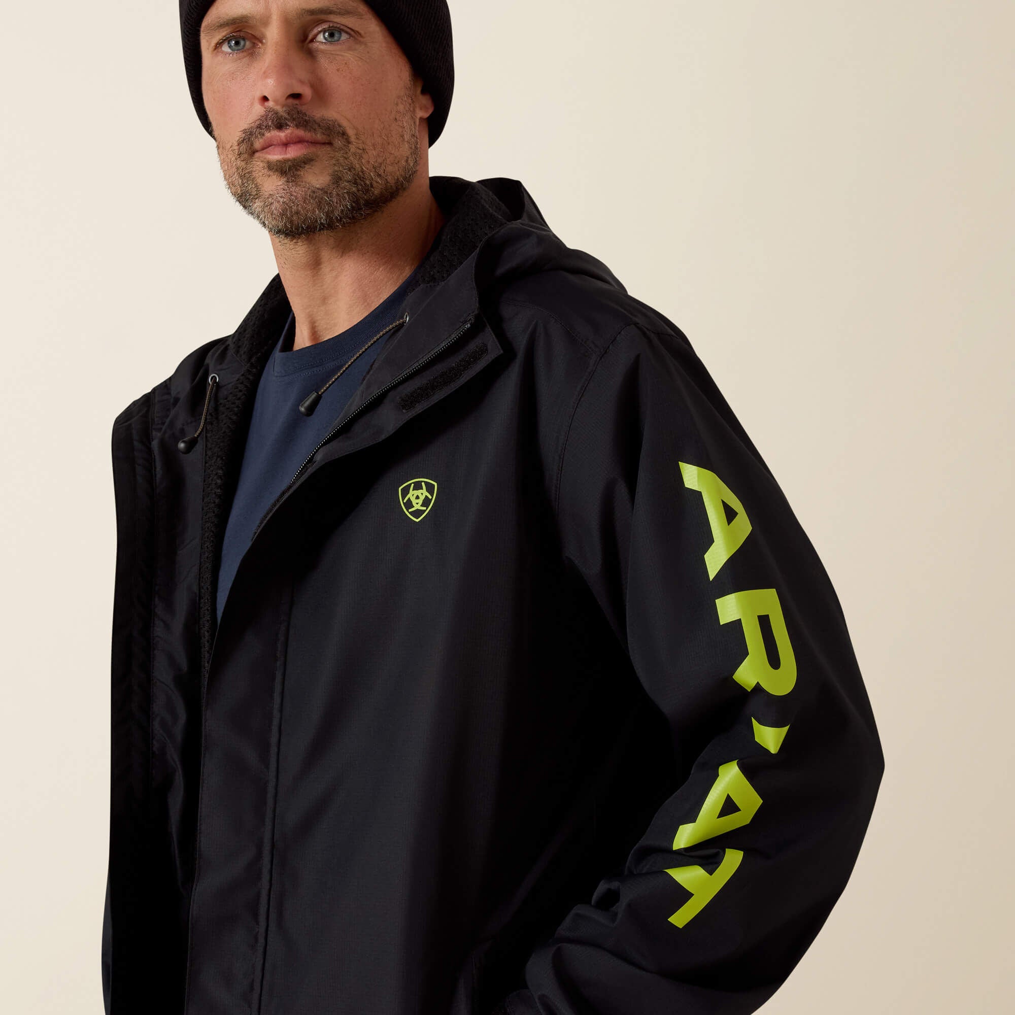 Ariat Rebar Stormshell Logo Waterproof Jacket For Sale