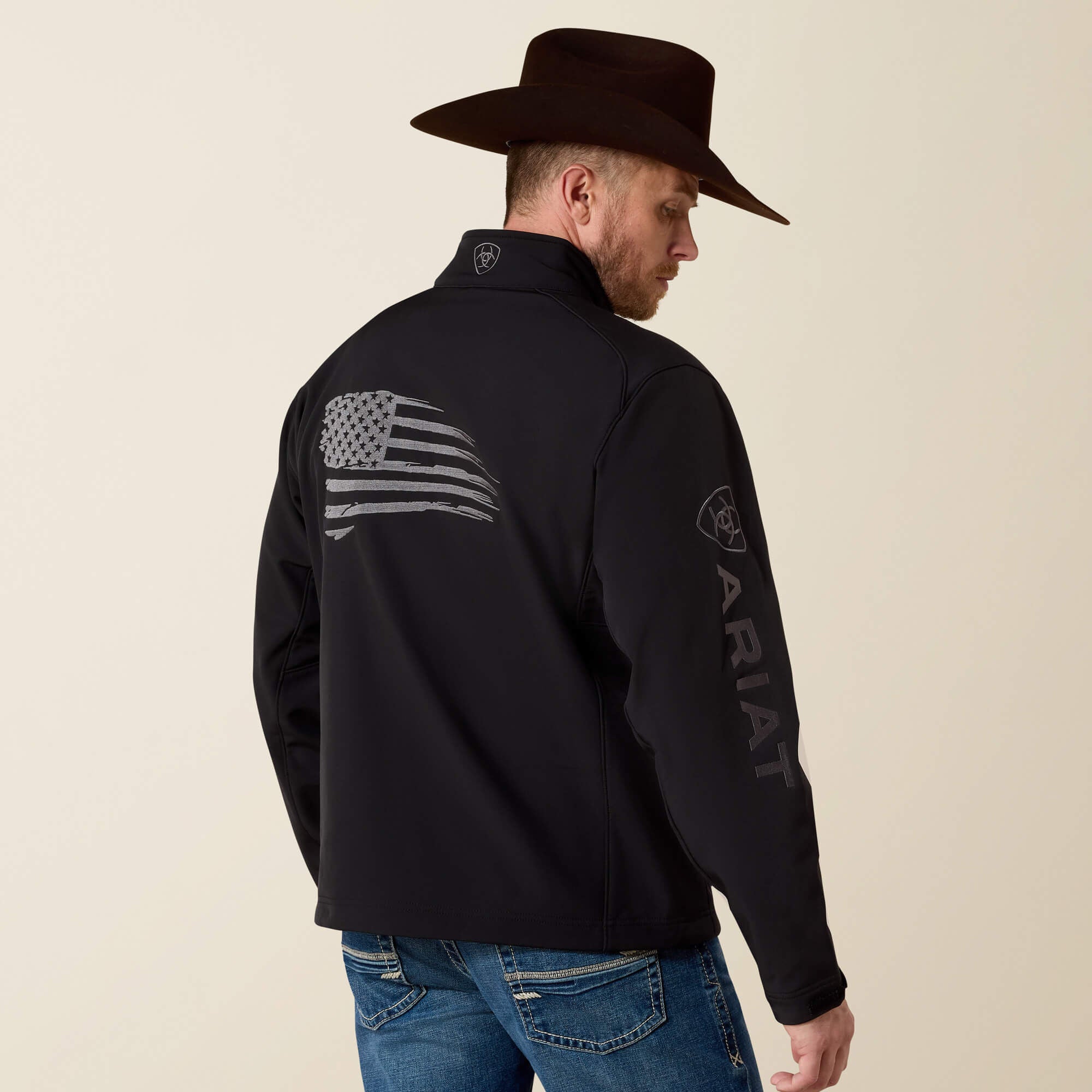 Ariat Logo 2.0 Patriot Softshell Water Resistant Jacket Sale