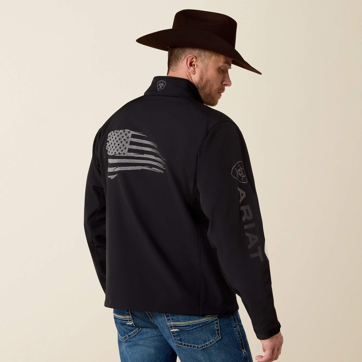 Ariat Logo 2.0 Patriot Softshell Water Resistant Jacket Sale