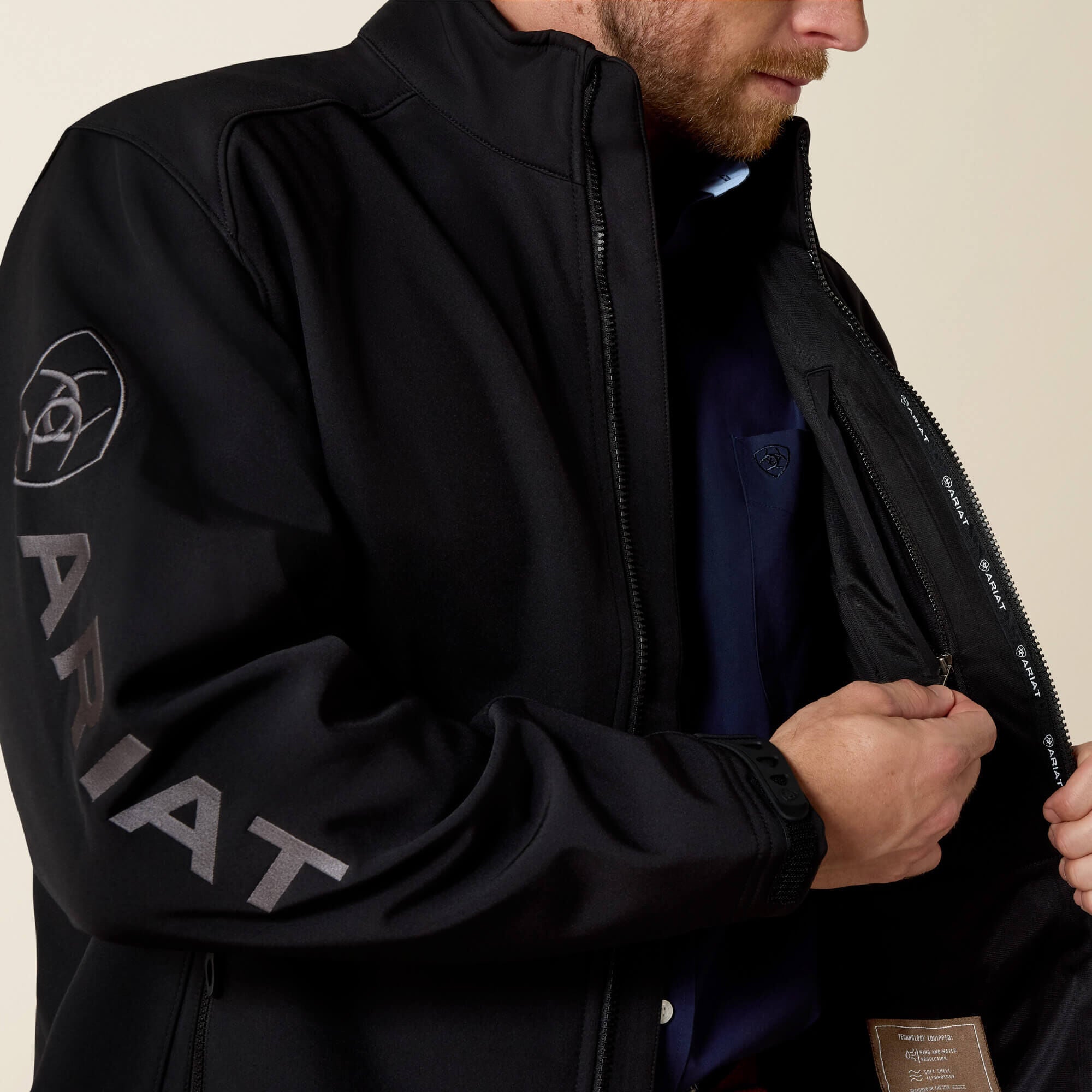 Ariat Logo 2.0 Patriot Softshell Water Resistant Jacket Sale