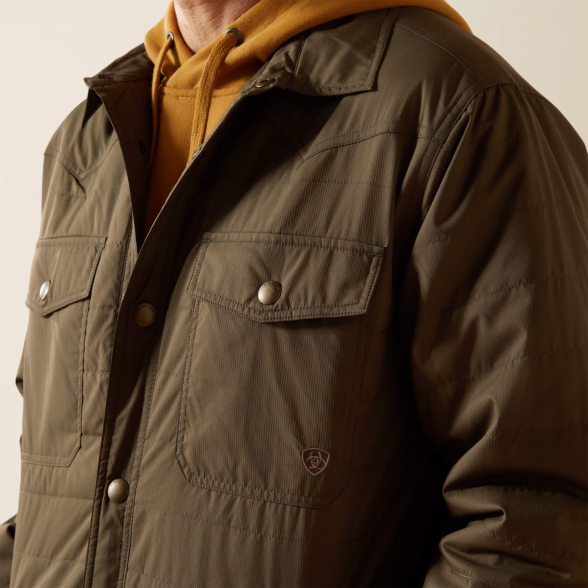 Ariat Quilted Shirt Jacket For Sale