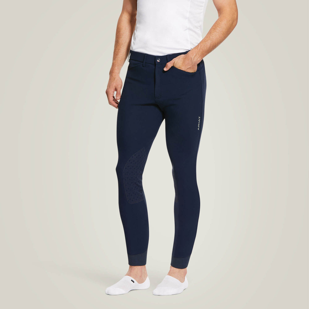 Ariat Tri Factor Grip Knee Patch Breech On Sale