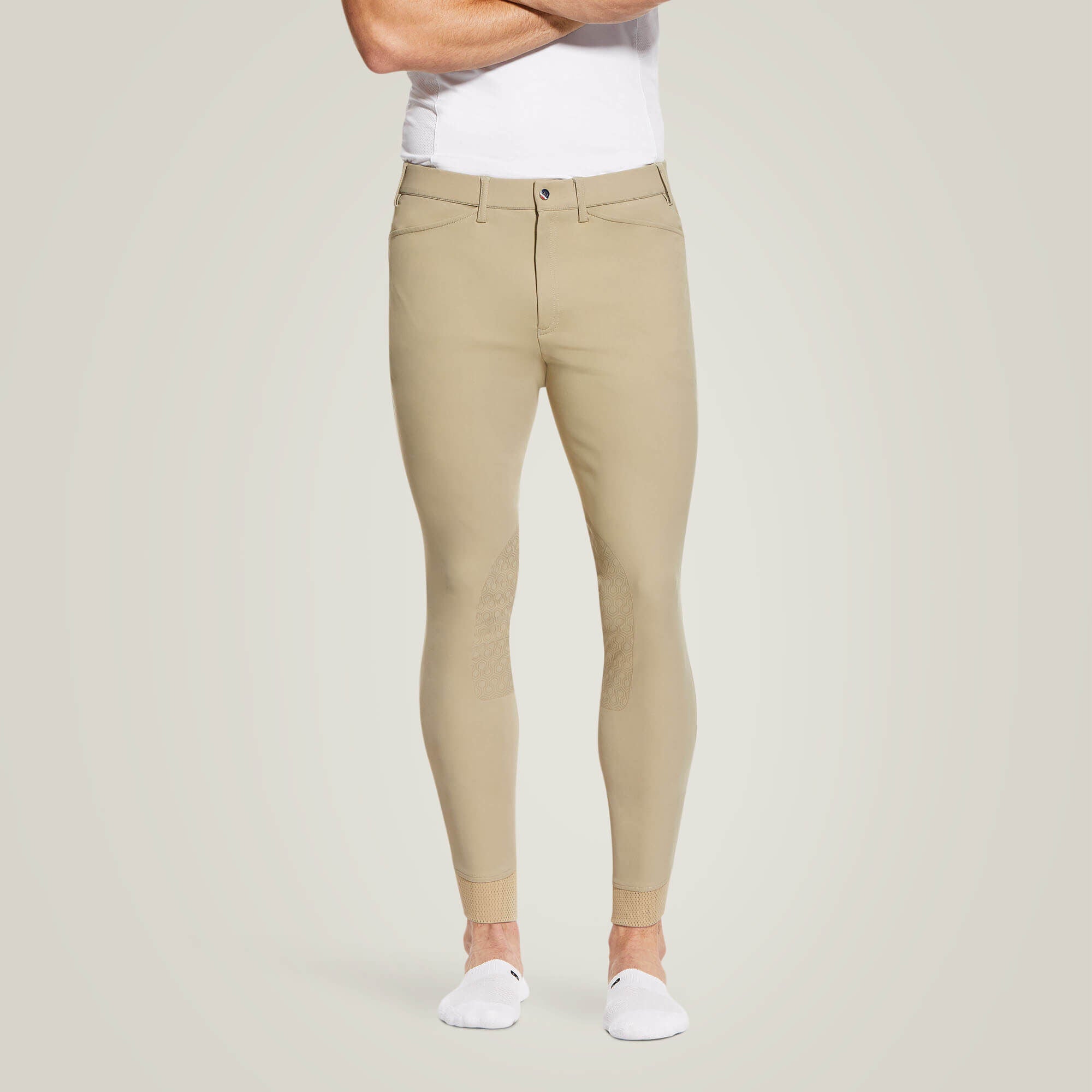 Ariat Tri Factor Grip Knee Patch Breech Discount
