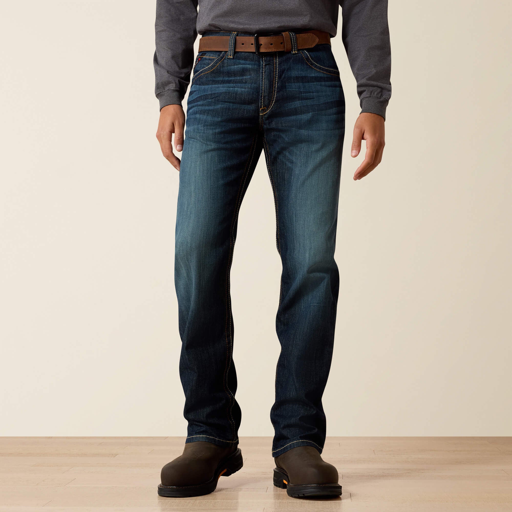 Ariat FR M4 Relaxed Stretch DuraLight Basic Boot Cut Jean Discount