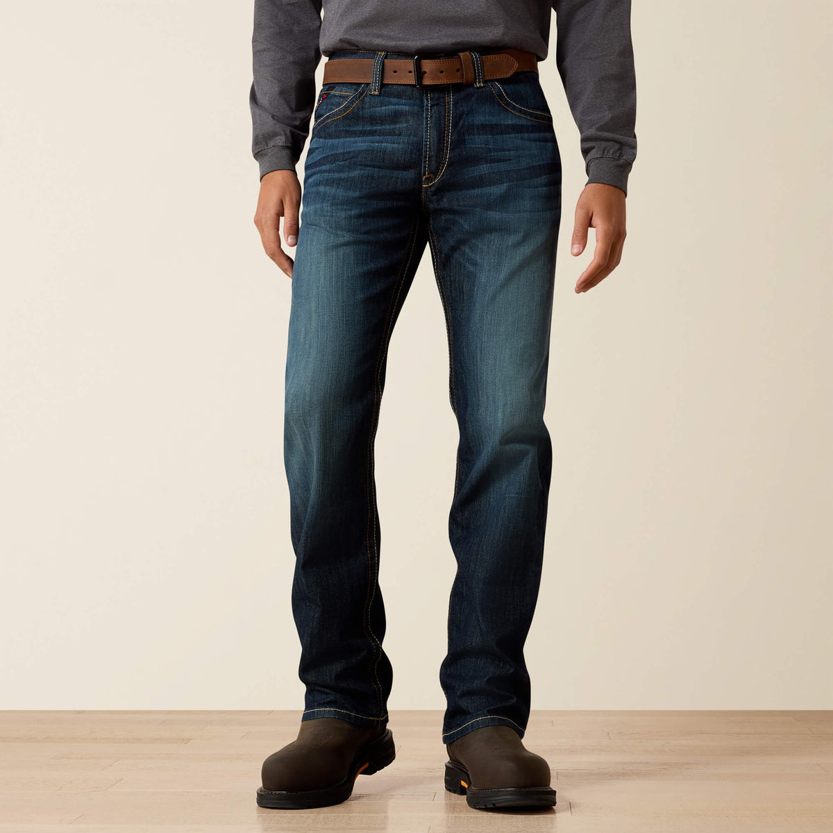 Ariat FR M4 Relaxed Stretch DuraLight Basic Boot Cut Jean Discount