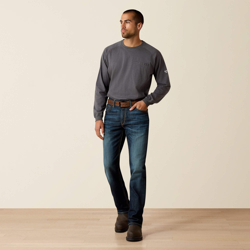Ariat FR M4 Relaxed Stretch DuraLight Basic Boot Cut Jean Discount
