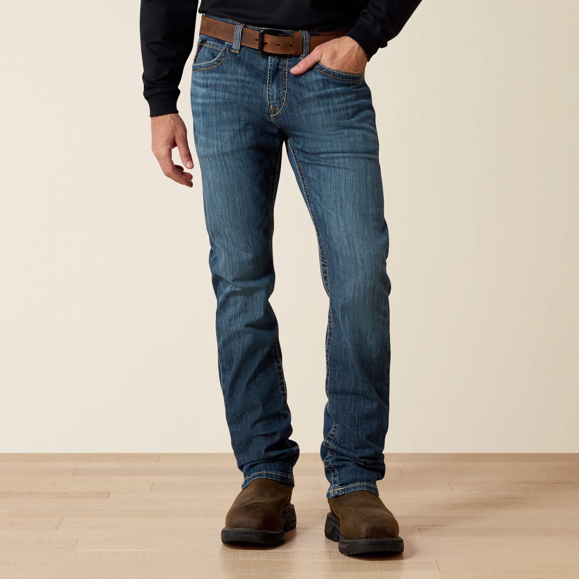 Ariat FR M7 Slim Duralight Stretch Basic Straight Jean For Sale