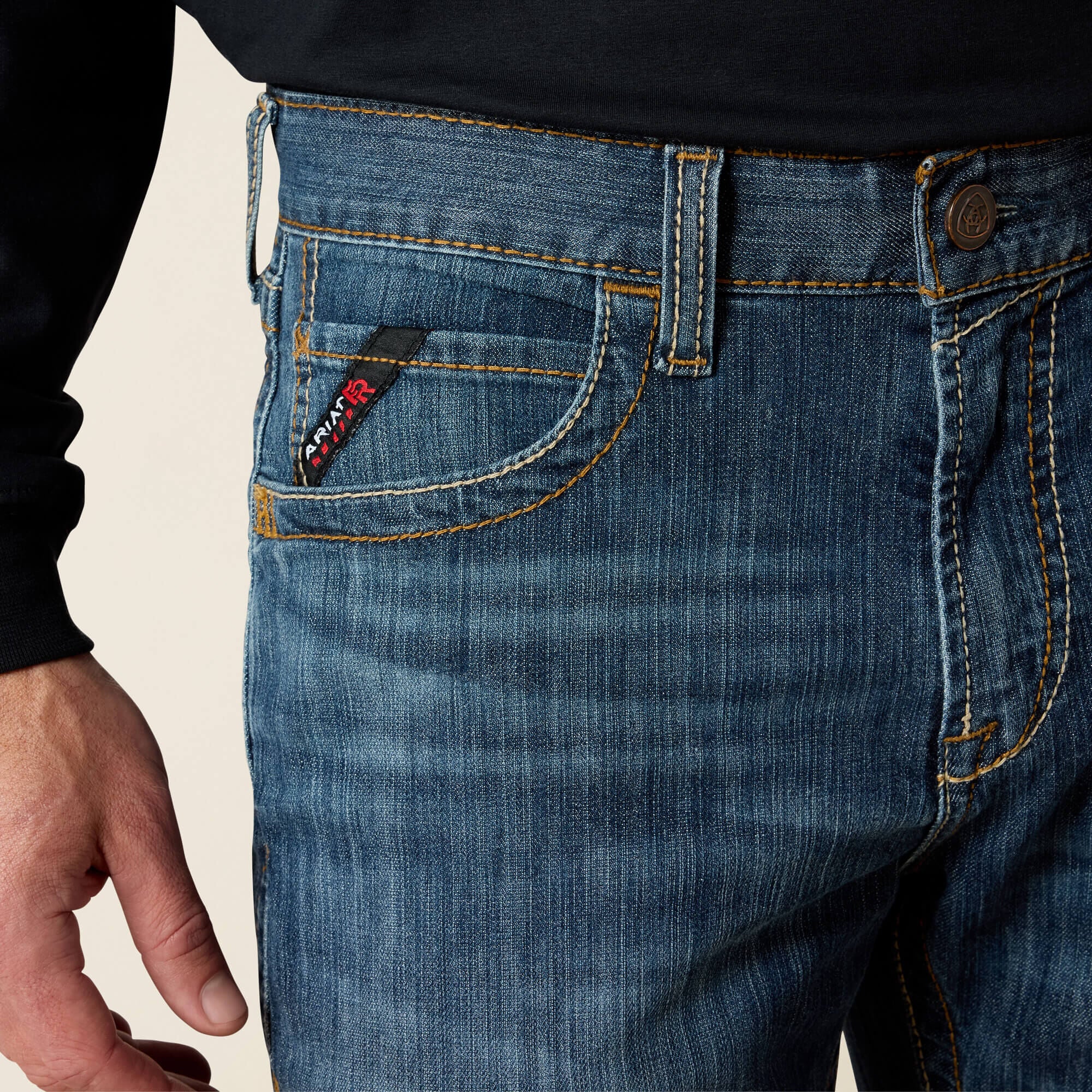 Ariat FR M7 Slim Duralight Stretch Basic Straight Jean For Sale