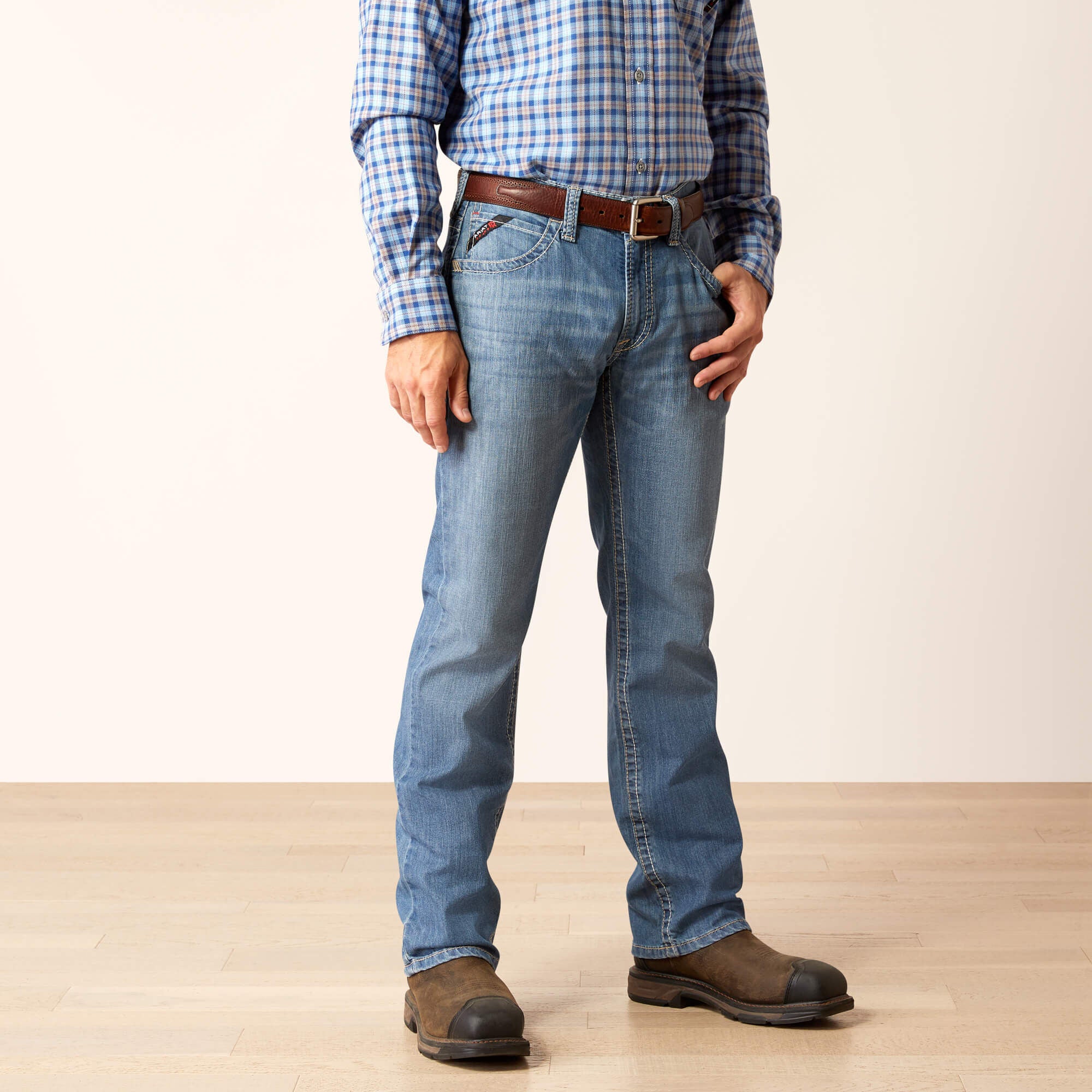 Ariat FR M5 Straight DuraStretch DuraLight Owens Straight Jean Discount
