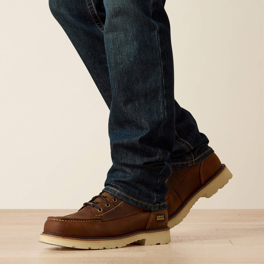 Ariat Rebar M4 Relaxed DuraStretch Edge Stackable Straight Leg Jean Discount