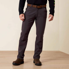 Ariat Rebar M4 Low Rise DuraStretch Made Tough Double Front Stackable Straight Leg Pant On Sale