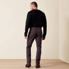 Ariat Rebar M4 Low Rise DuraStretch Made Tough Double Front Stackable Straight Leg Pant On Sale