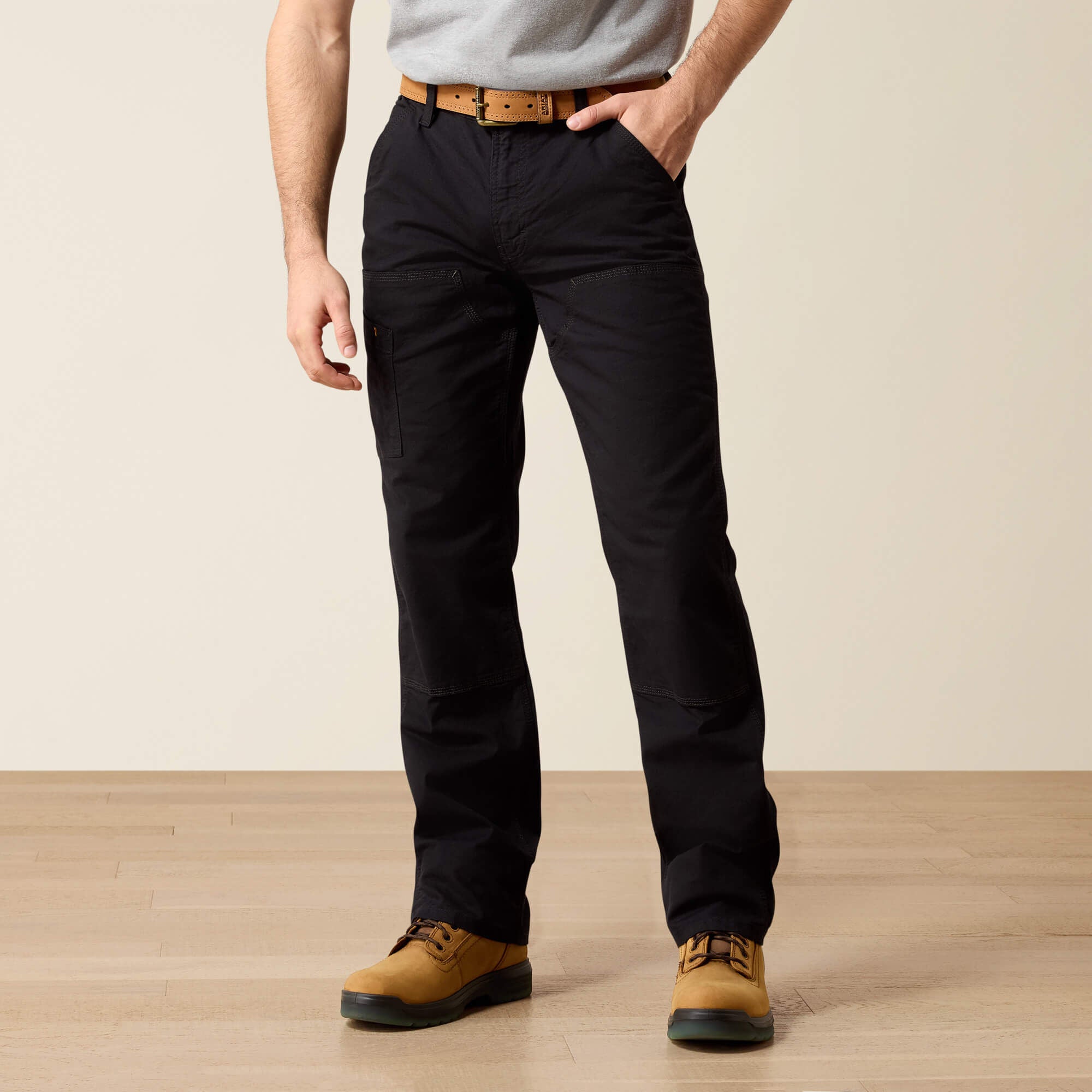 Ariat Rebar M4 Low Rise DuraStretch Made Tough Double Front Stackable Straight Leg Pant Online