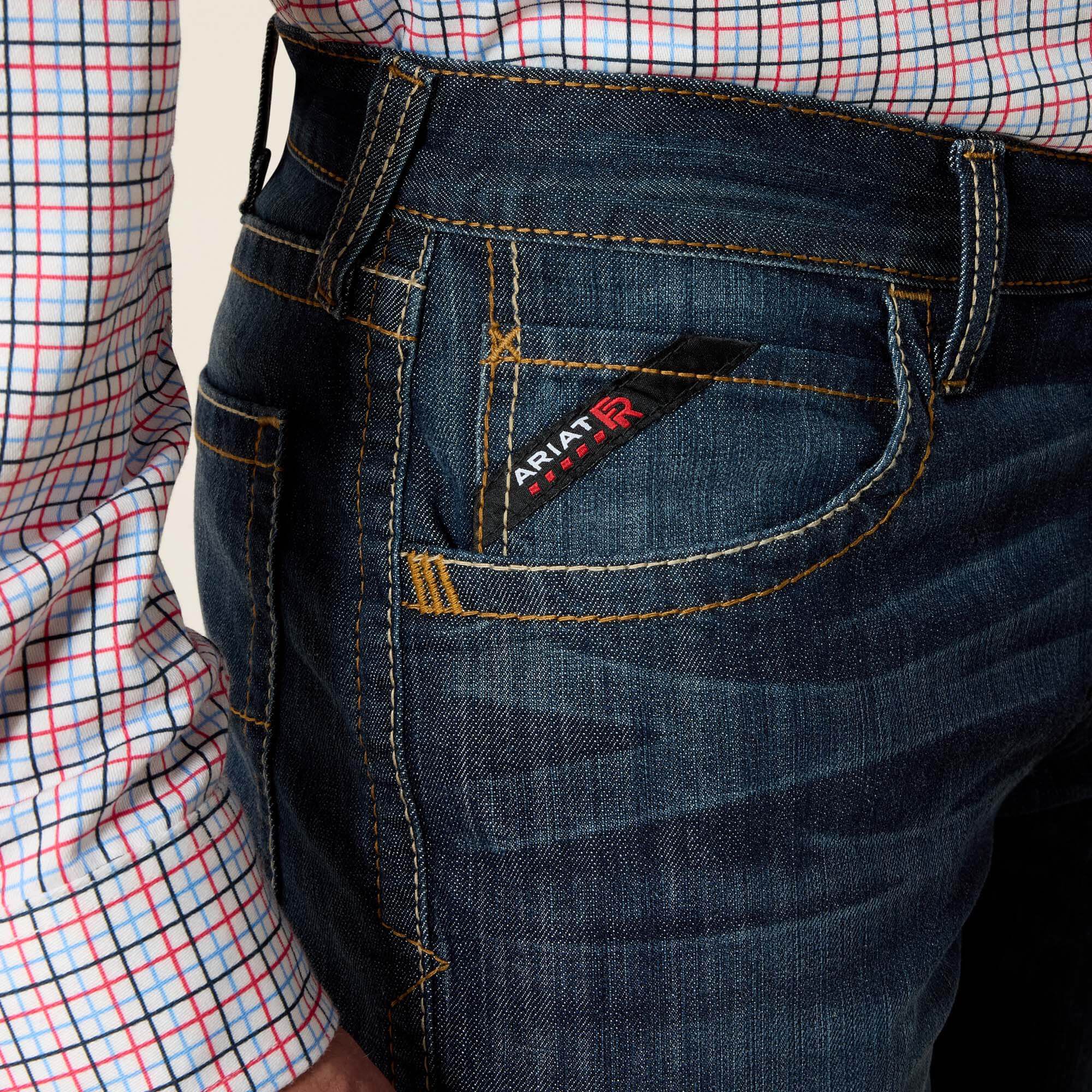 Ariat FR M5 Straight DuraLight Stretch Basic Straight Leg Jean For Sale