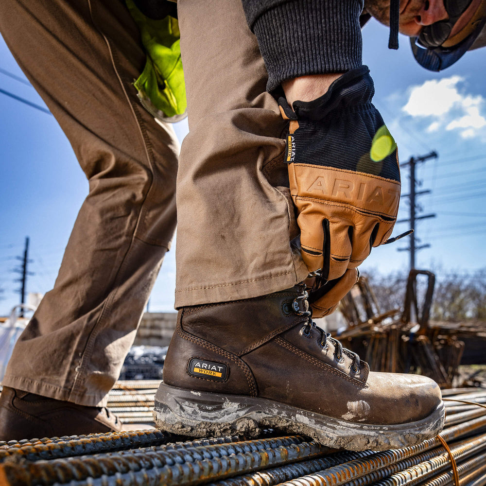 Ariat Rebar M4 Low Rise DuraStretch Made Tough Double Front Stackable Straight Leg Pant On Sale