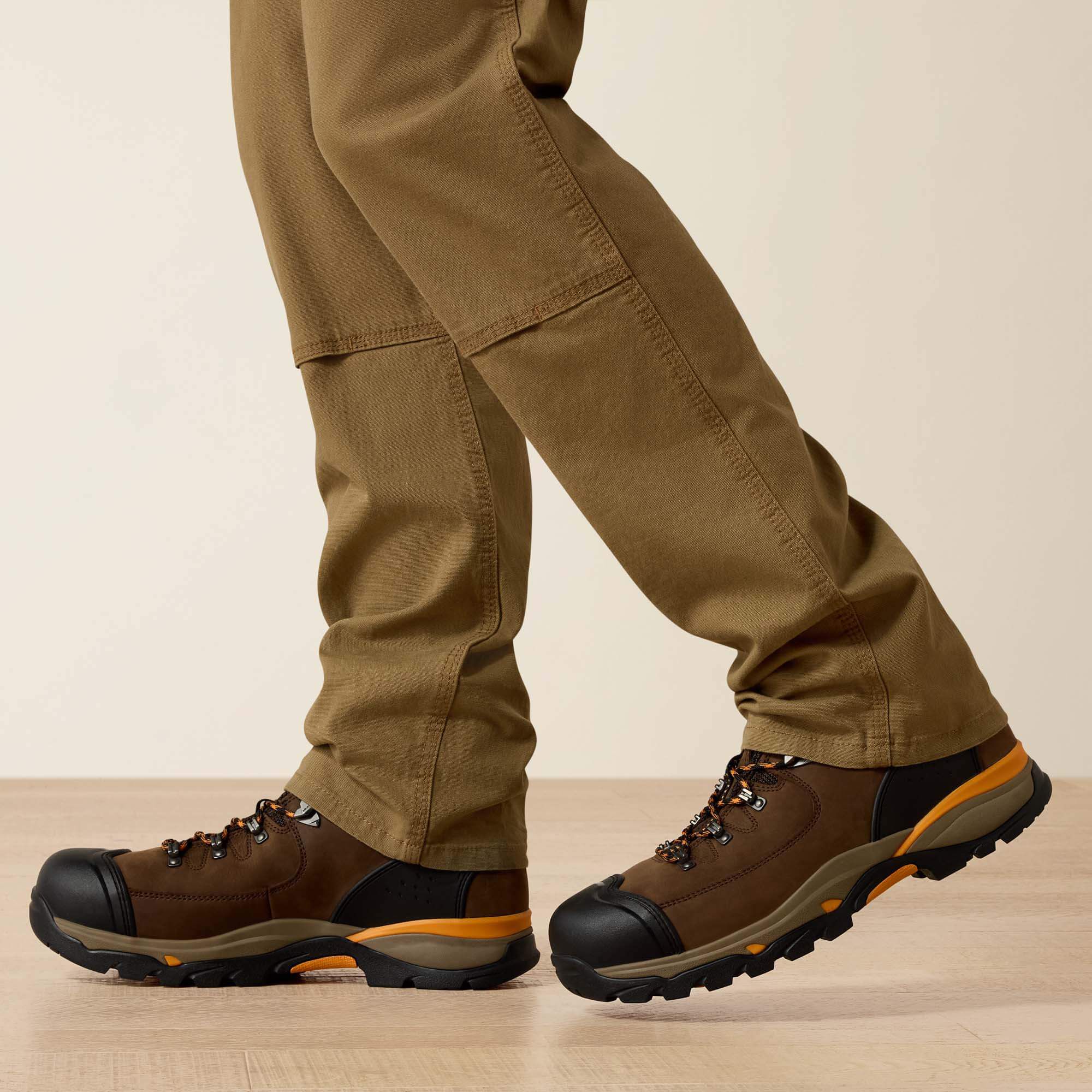 Ariat Rebar M4 Low Rise DuraStretch Made Tough Double Front Stackable Straight Leg Pant On Sale