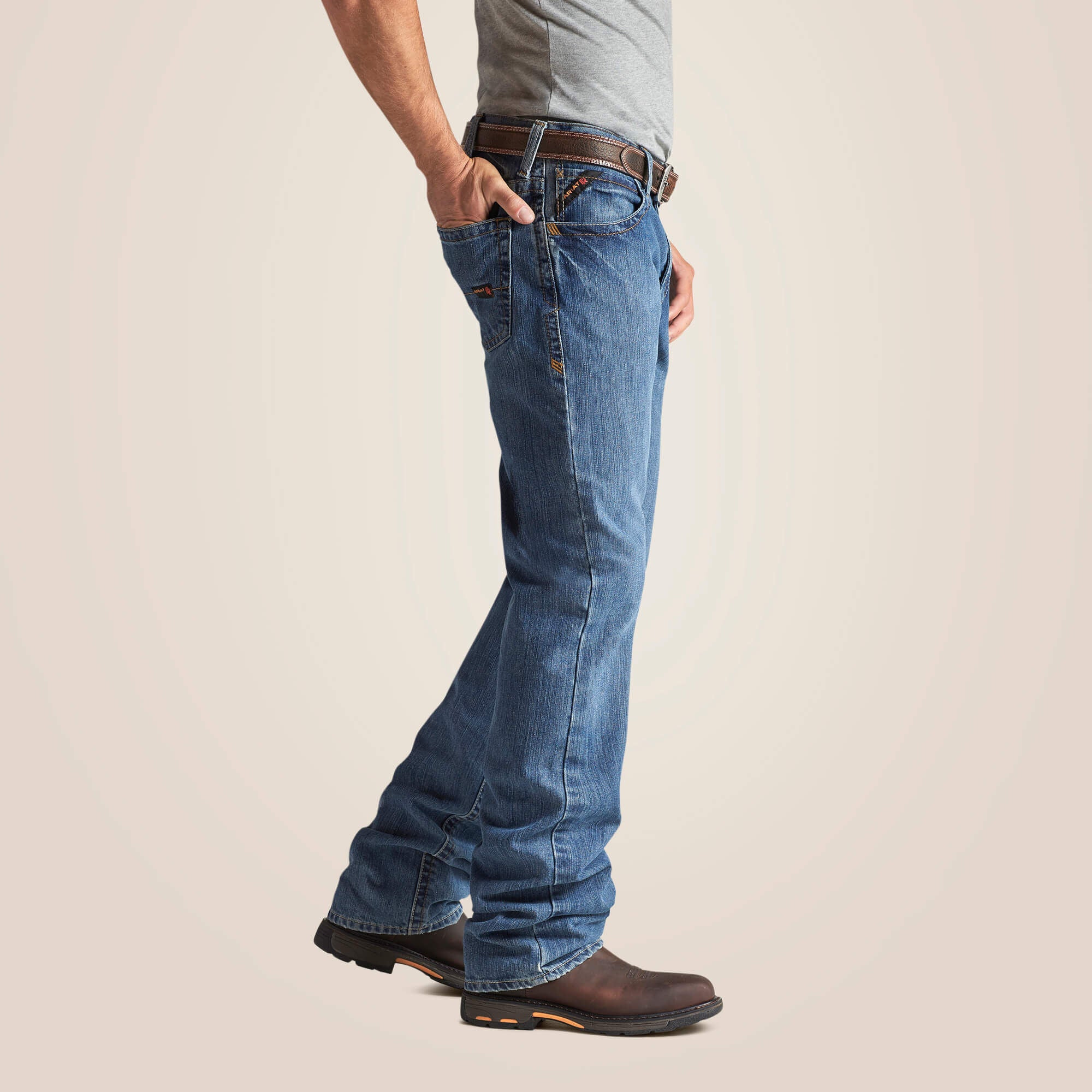Ariat FR M3 Loose Basic Stackable Straight Leg Jean For Sale