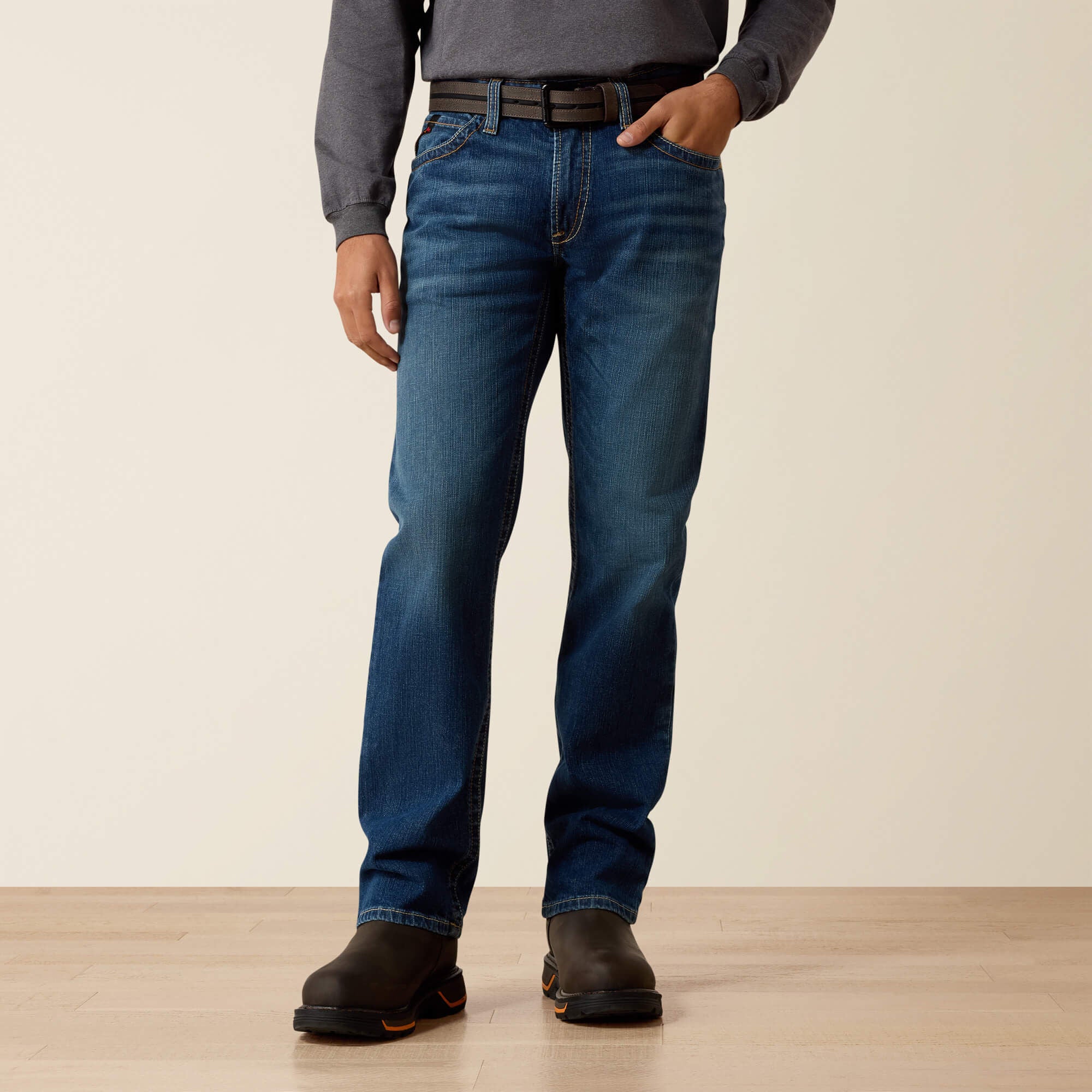 Ariat FR M4 Relaxed Basic Boot Cut Jean On Sale