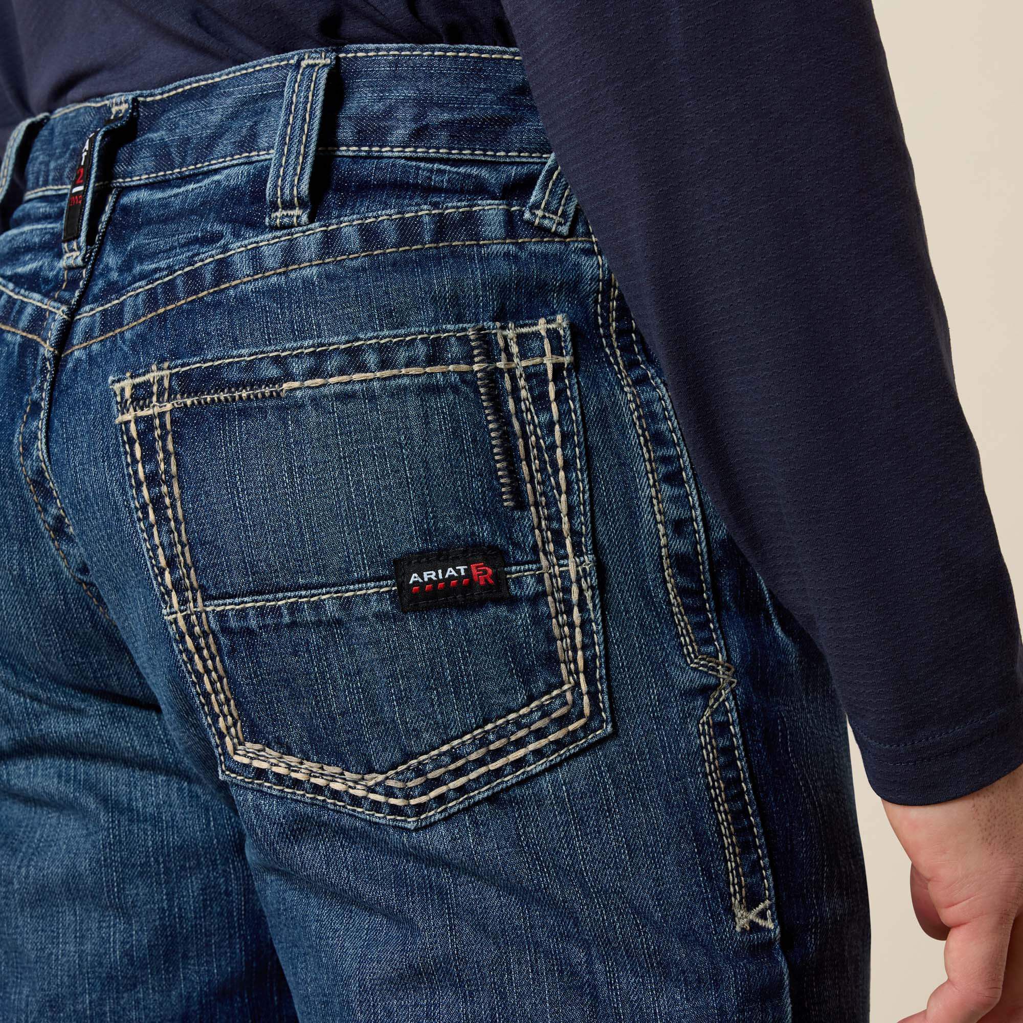 Ariat FR M4 Relaxed Boundary Boot Cut Jean Discount