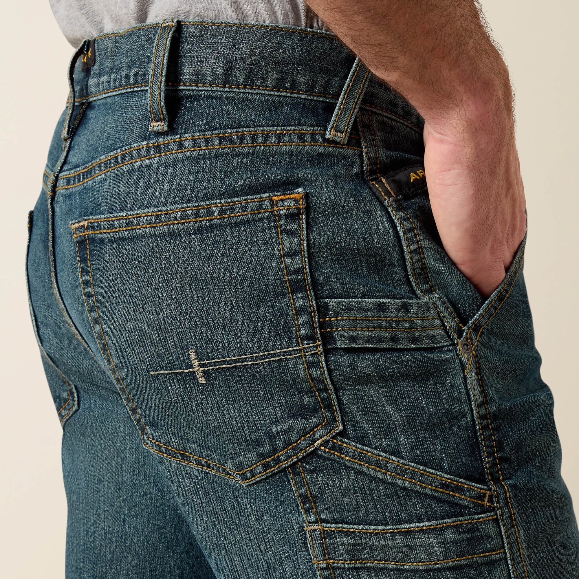Ariat Rebar M7 Slim DuraStretch Workhorse Straight Leg Jean Sale