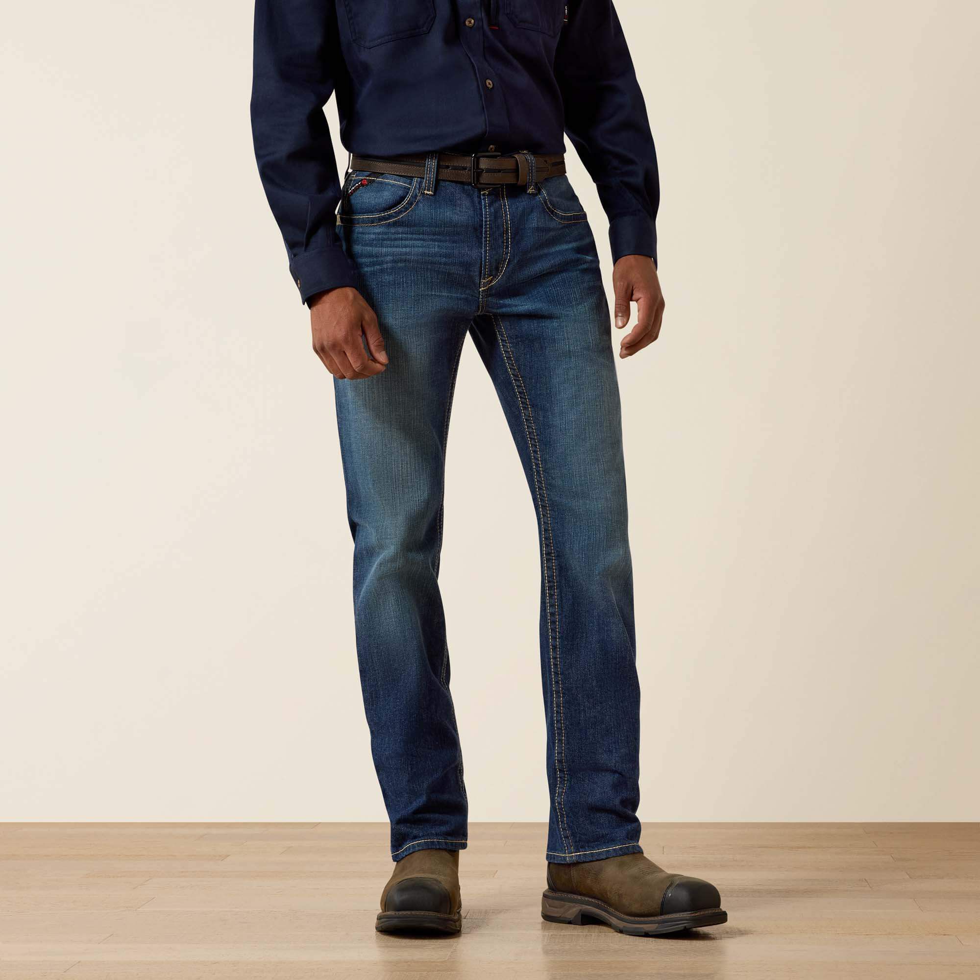 Ariat FR M5 Straight DuraStretch Truckee Stackable Straight Leg Jean For Sale