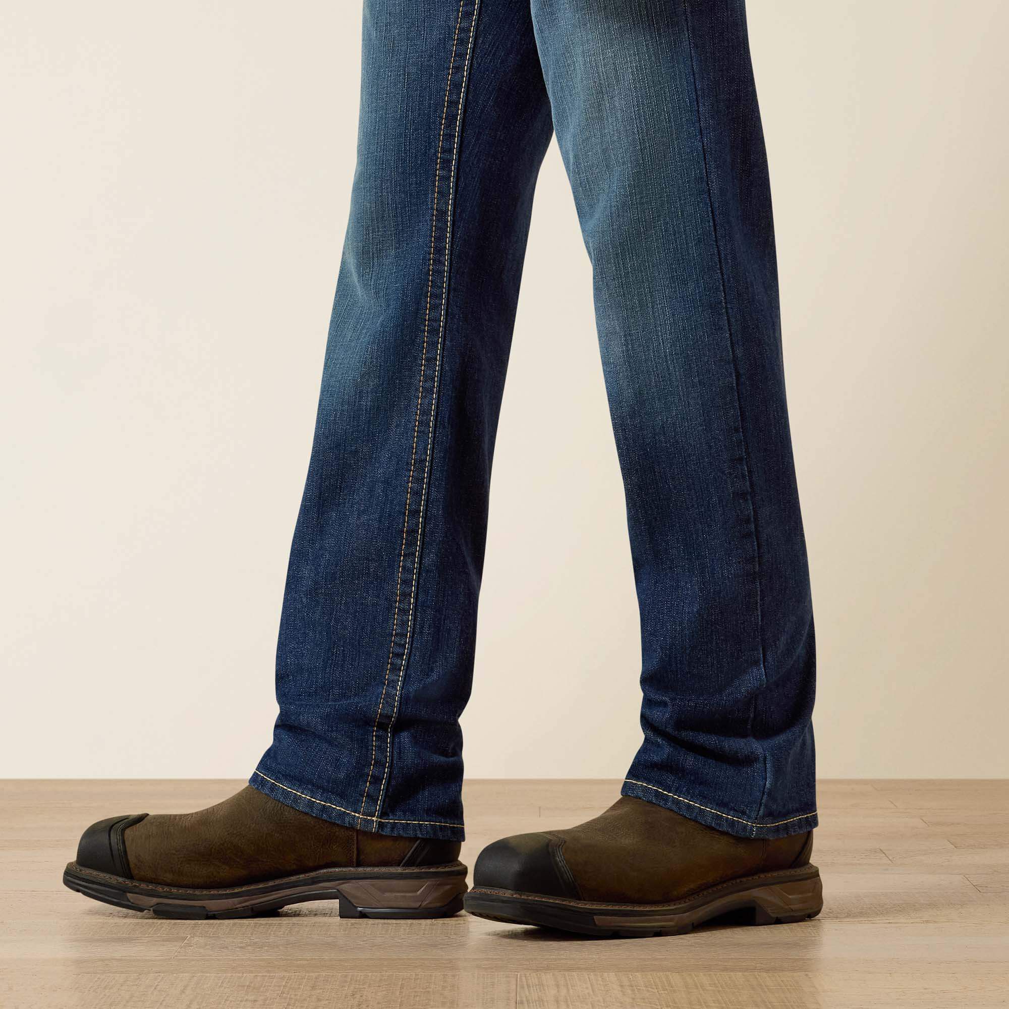 Ariat FR M5 Straight DuraStretch Truckee Stackable Straight Leg Jean For Sale